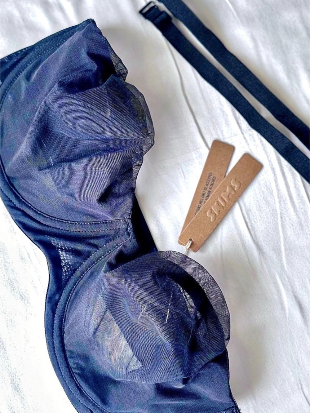 SKIMS Ultra Fine Mesh Bra